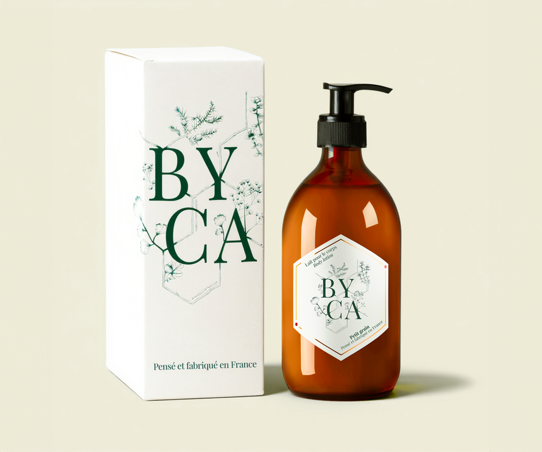 BODY LOTION  GLASS BOTTLES (480ML)